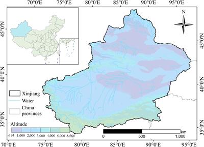Estimation and simulation of carbon sequestration in typical dryland areas of China under future climate change scenarios